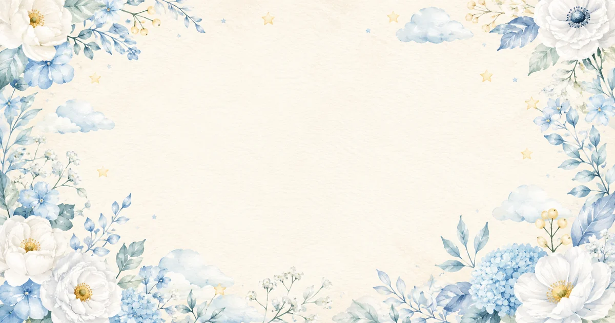 Baby Shower in Blue