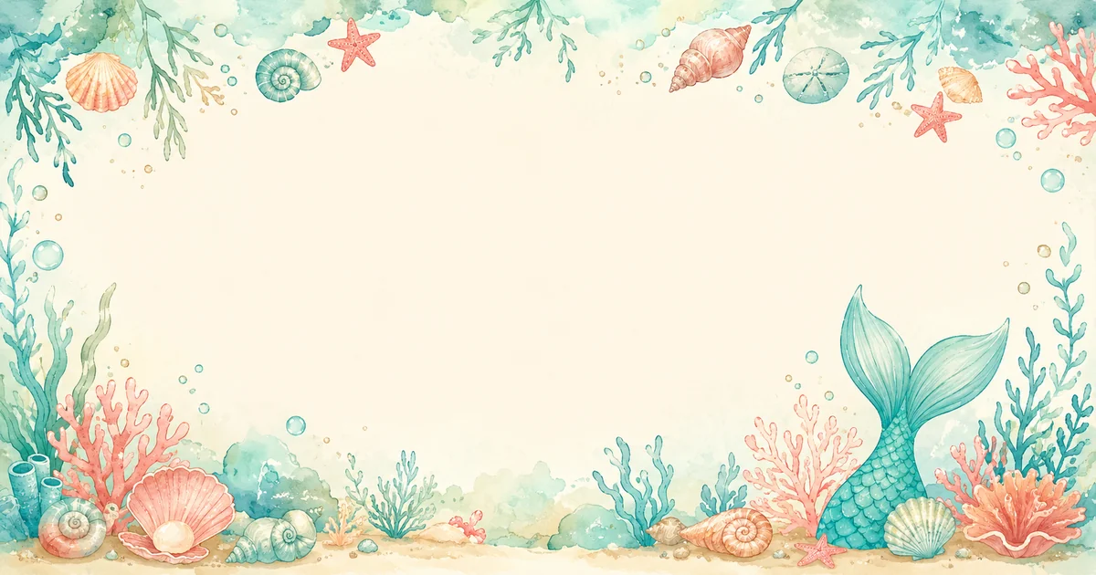 Mermaid Kids Birthday