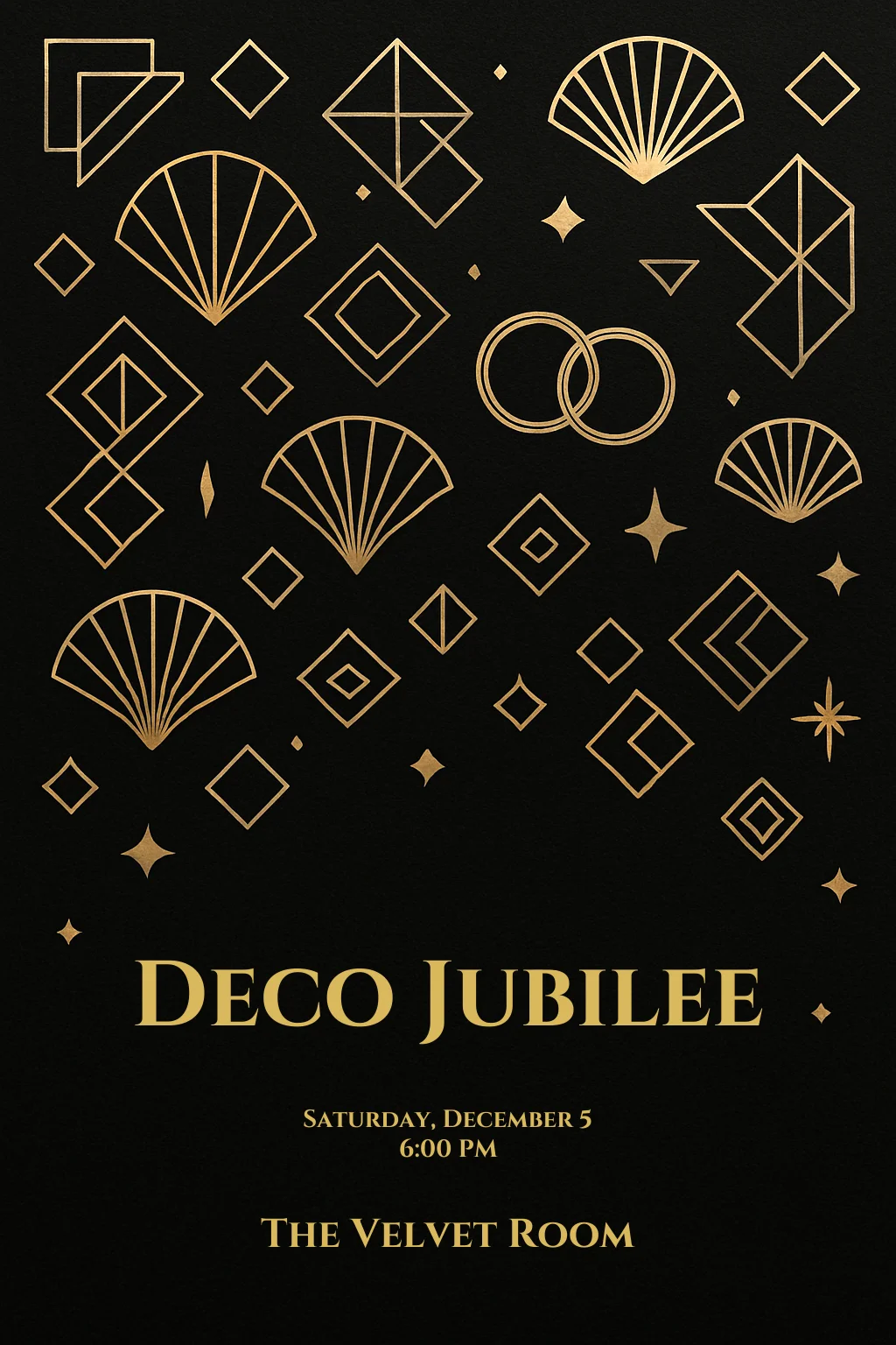 Art Deco Anniversary