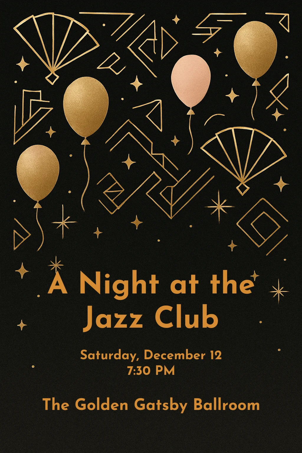 Art Deco Birthday