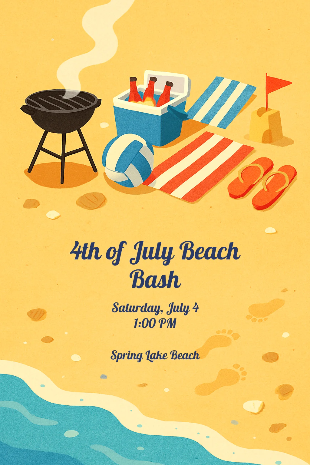 Beach BBQ July 4th