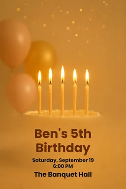 Birthday Cake Photoreal