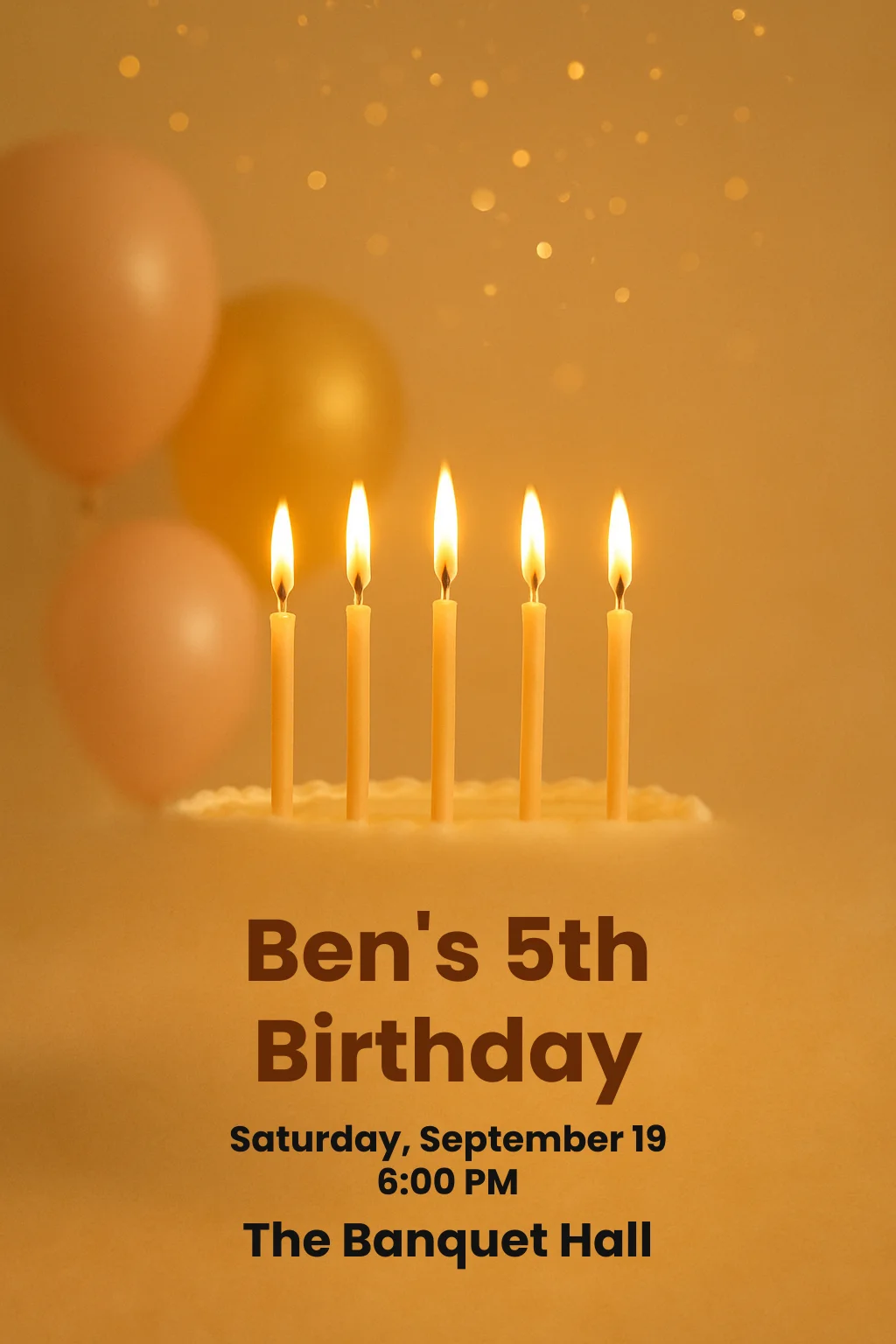 Birthday Cake Photoreal
