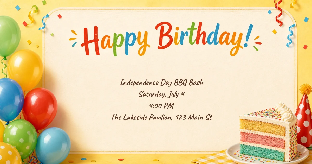 Kid's Birthday