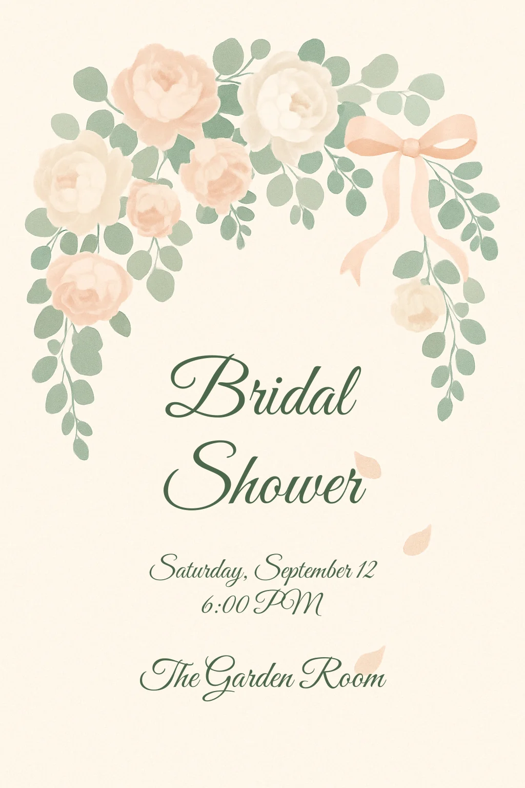 Bridal Shower Blooms