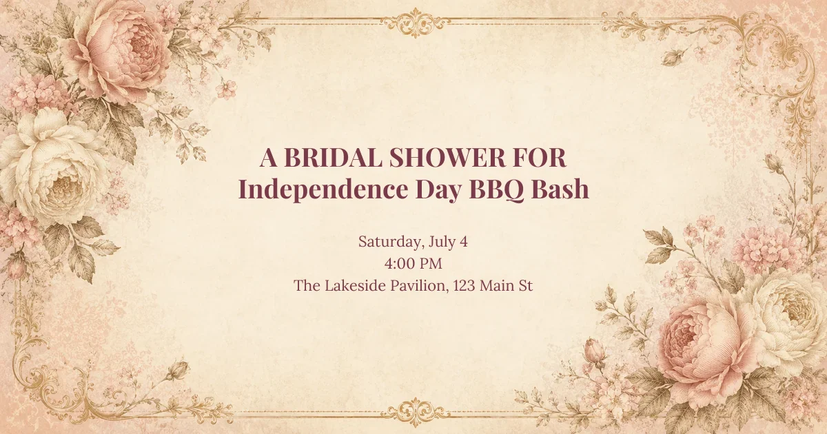 Vintage Bridal Shower