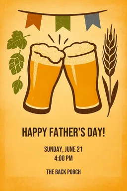 Cheers Dad Craft Beer