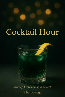 Cocktail Hour Photoreal