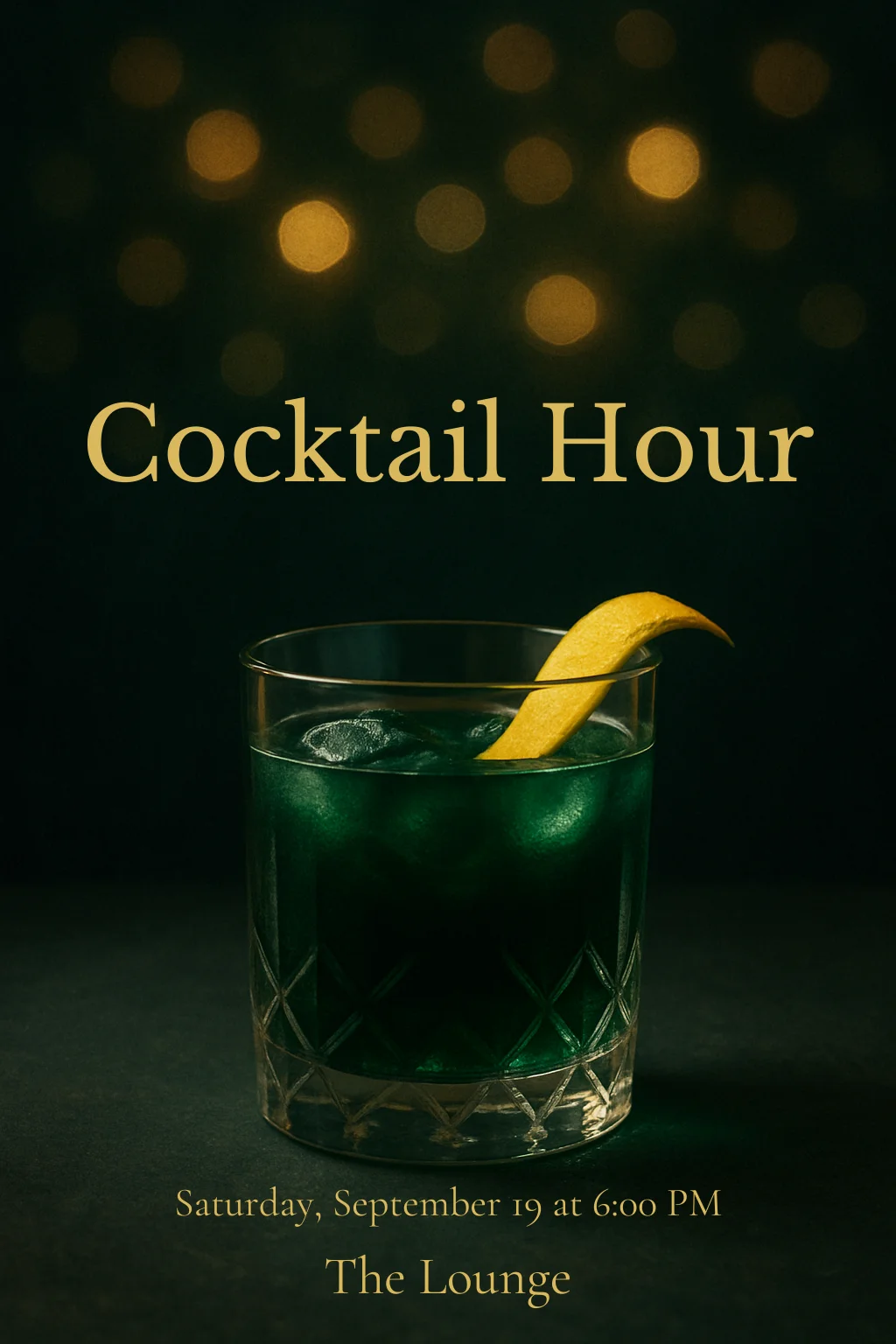 Cocktail Hour Photoreal