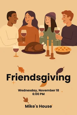 Friendsgiving Feast