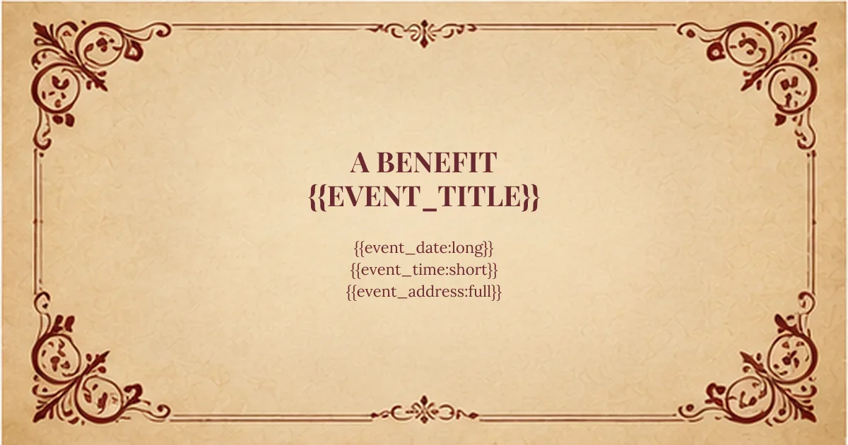 Elegant Fundraiser