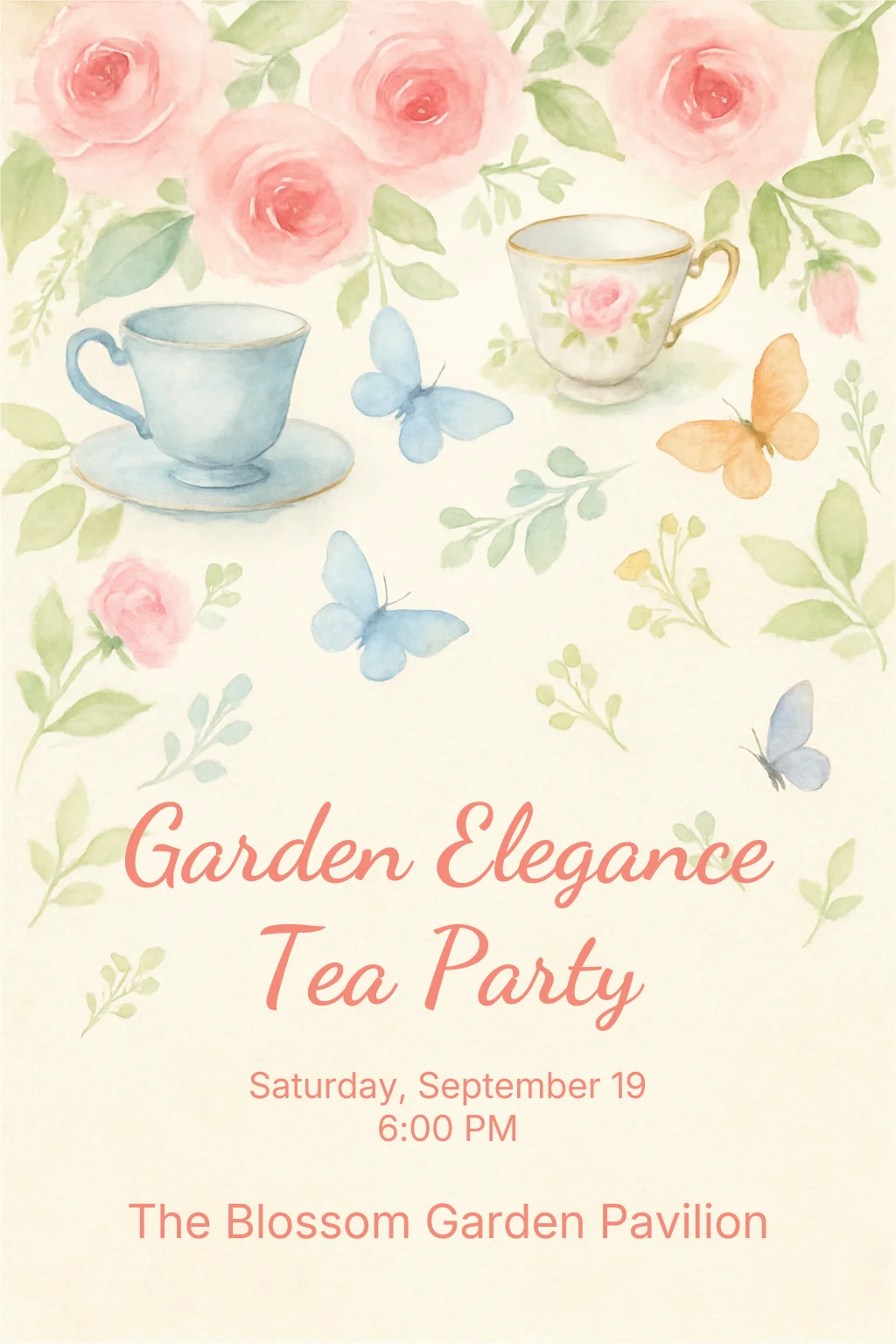 Garden Tea Party