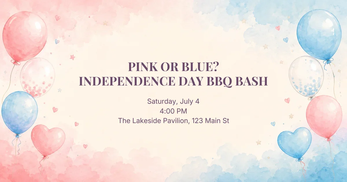 Gender Reveal: Question