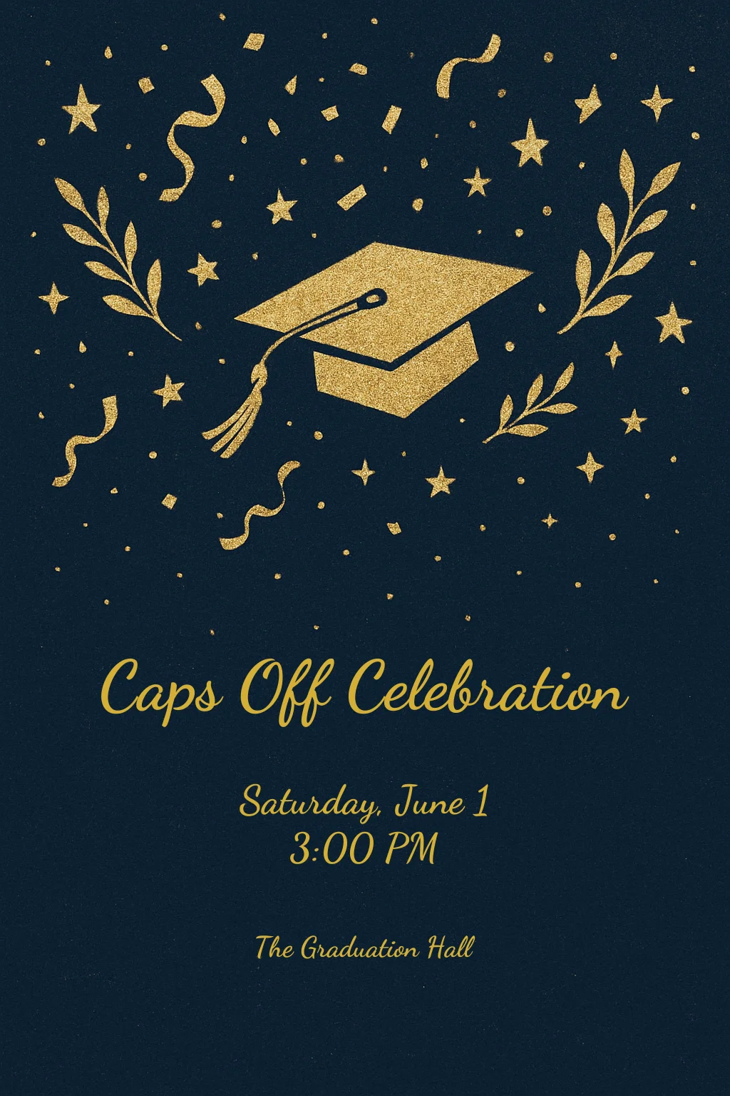Gold Grad Celebration