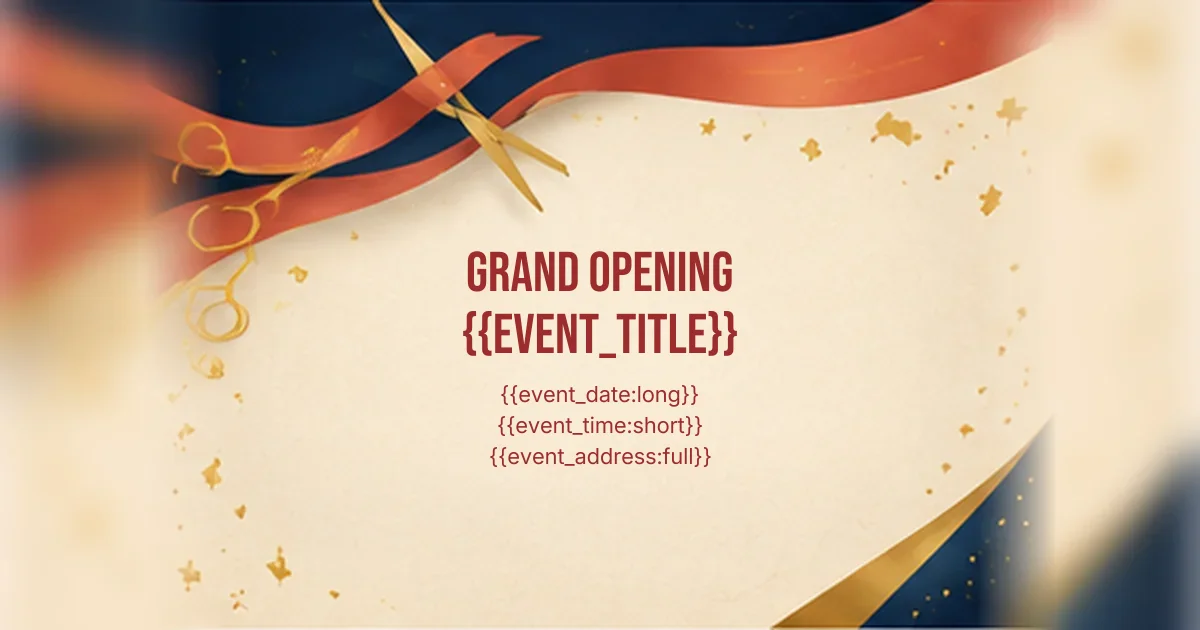 Grand Opening