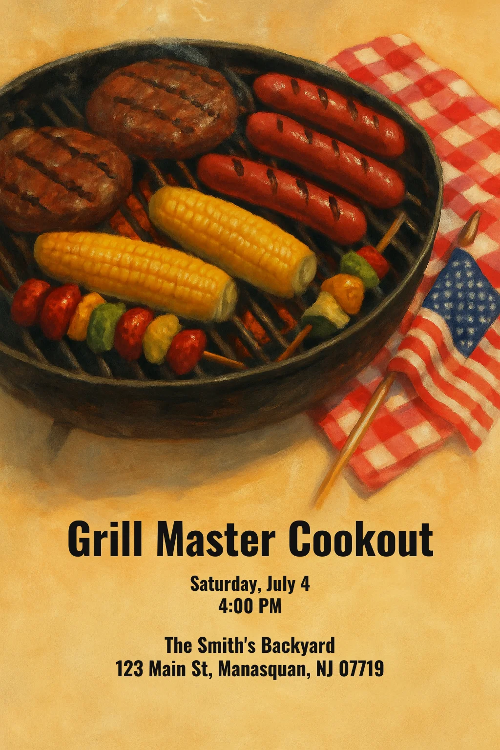 Grill Master Cookout
