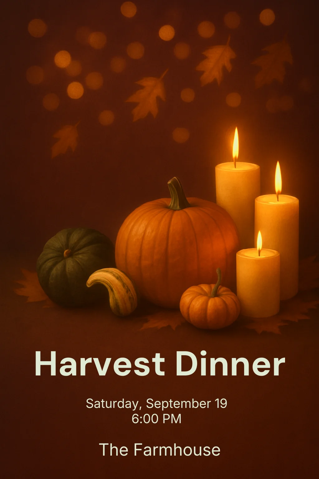Harvest Dinner