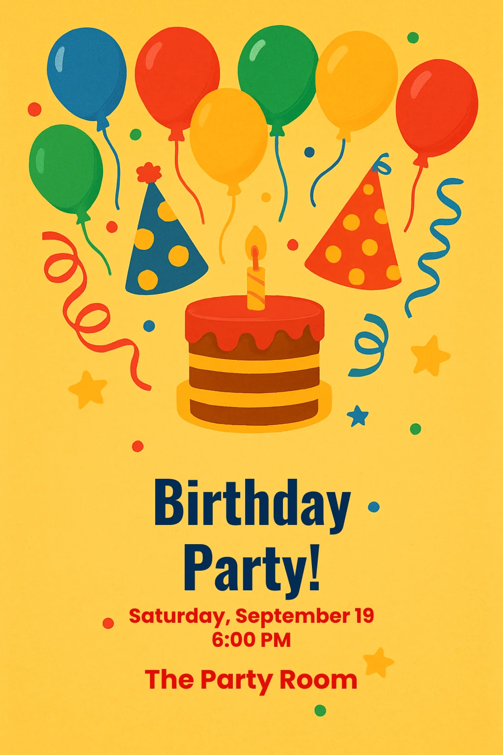 Kids Birthday Balloons