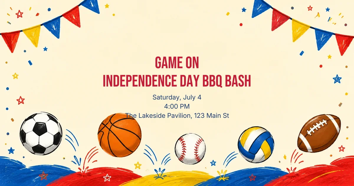 Sports Kids Birthday