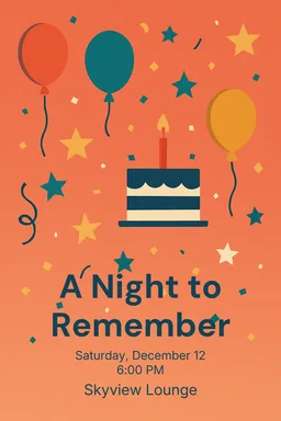 Modern Birthday