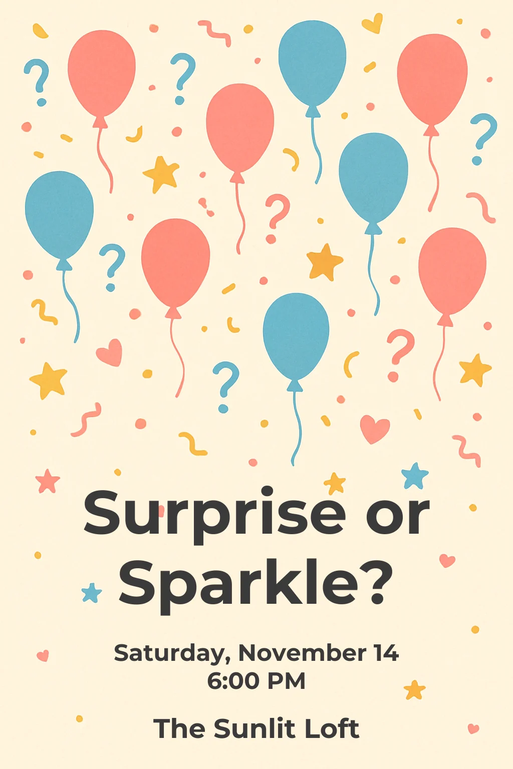 Modern Gender Reveal