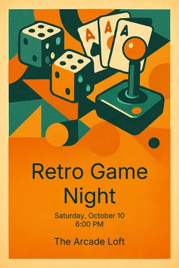 Retro Game Night