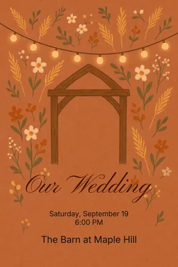 Rustic Wedding