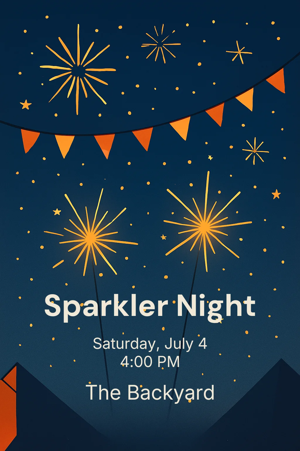 Sparkler Celebration