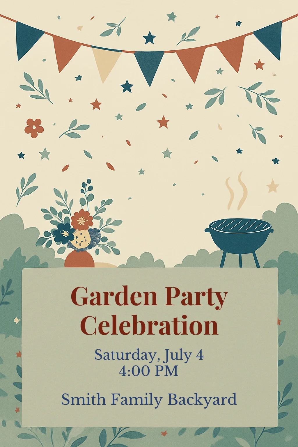 Star-Spangled Garden Party