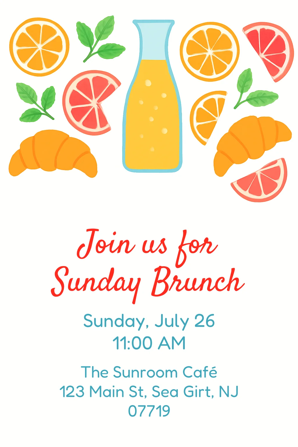 Sunday Citrus Brunch