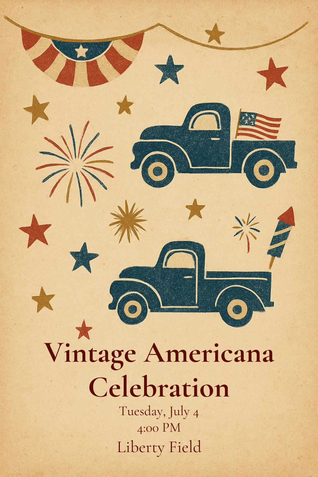 Vintage July 4th