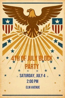 Vintage Uncle Sam July 4th