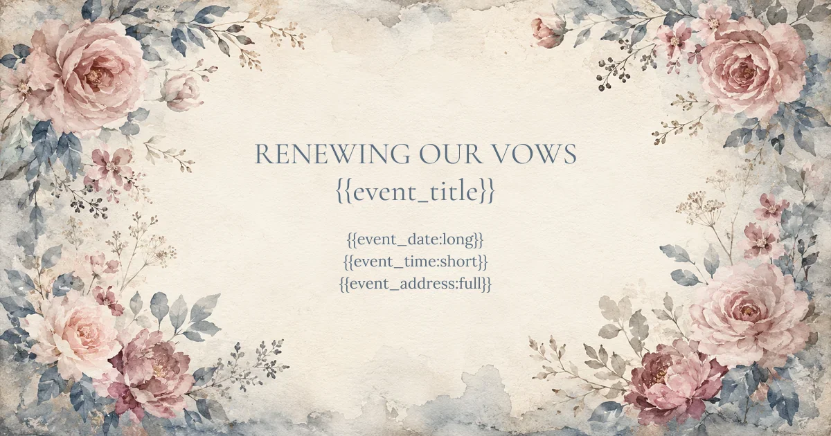 Vow Renewal