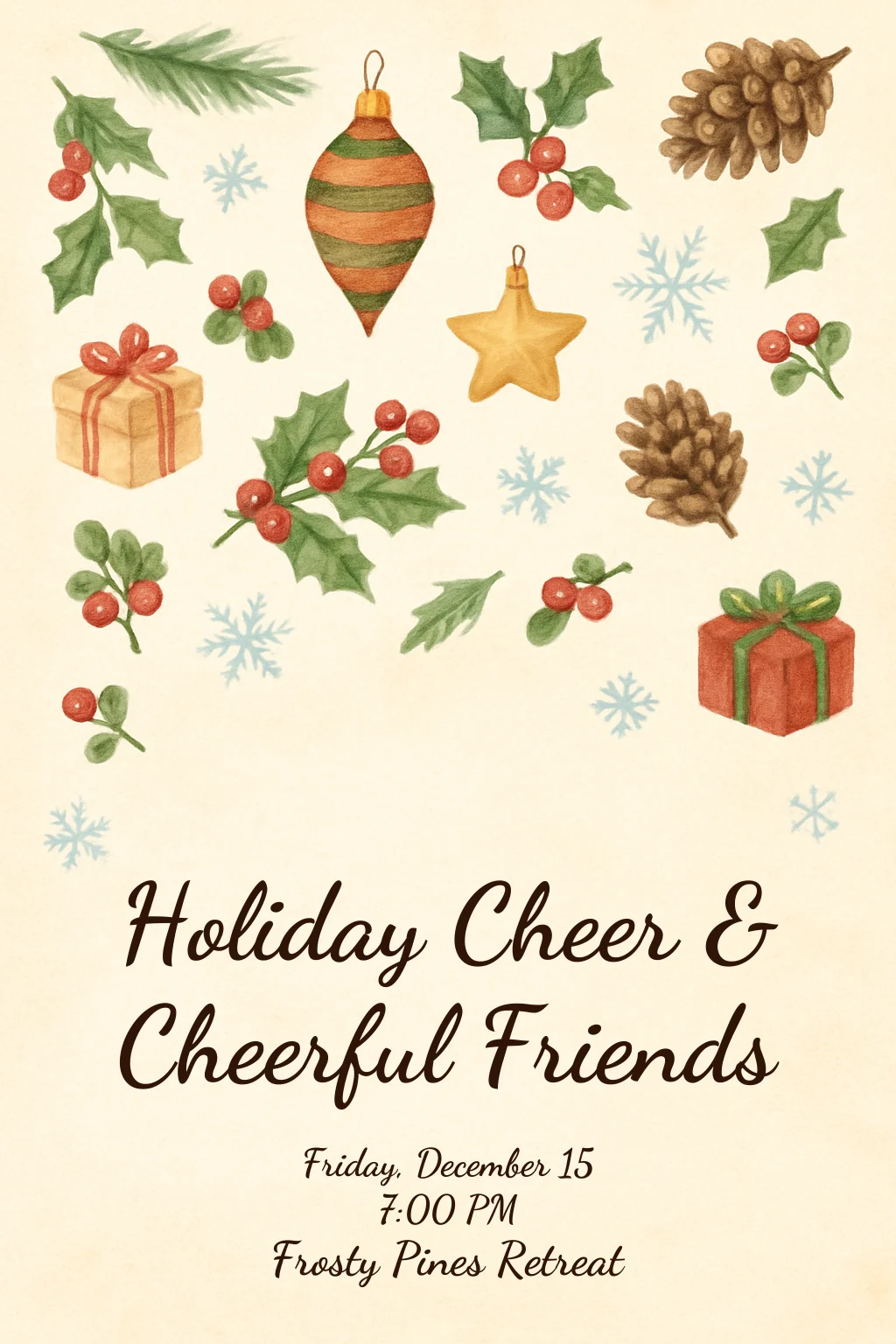 Watercolor Christmas