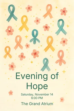 Watercolor Fundraiser