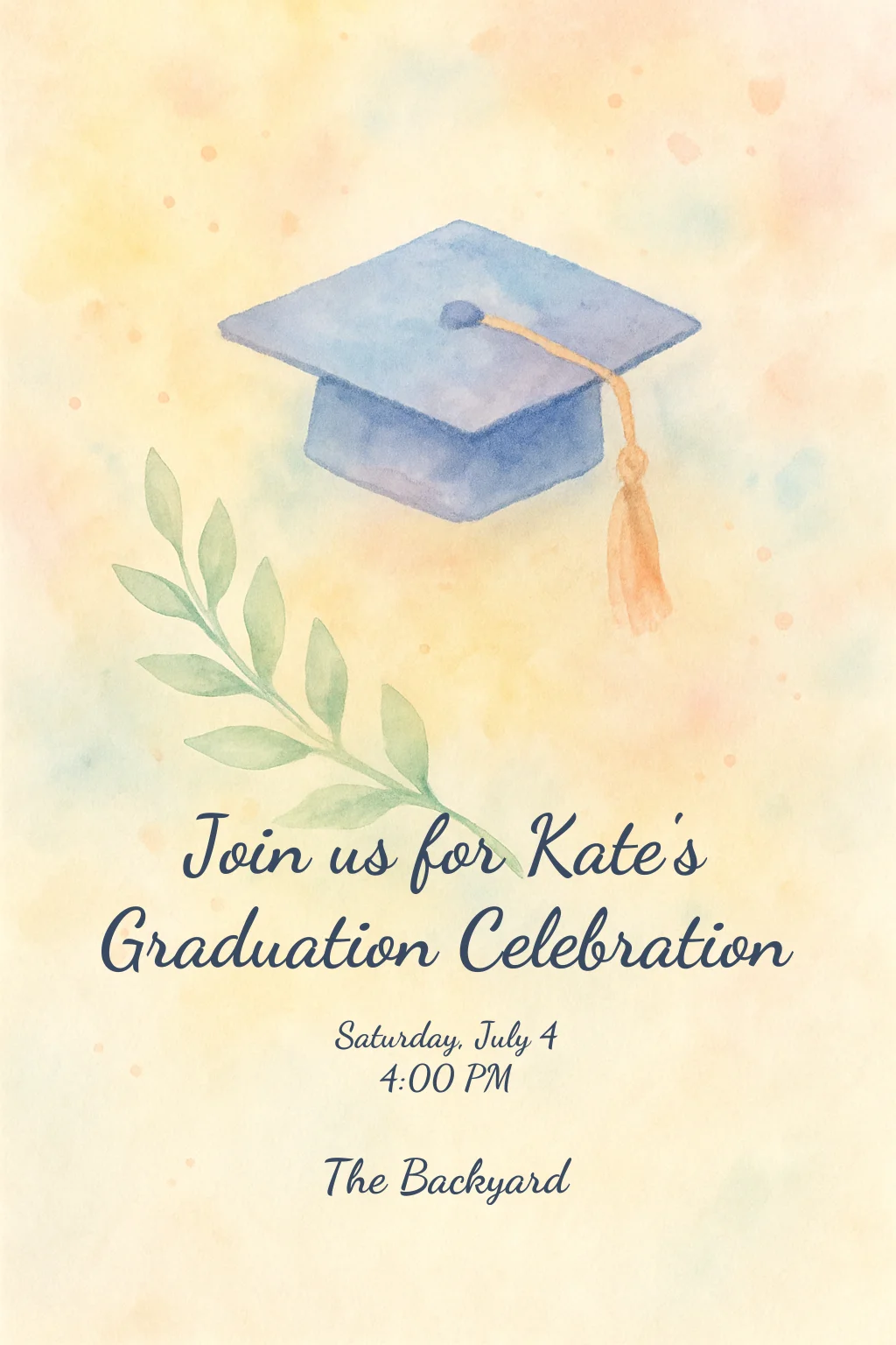 Watercolor Grad Wash