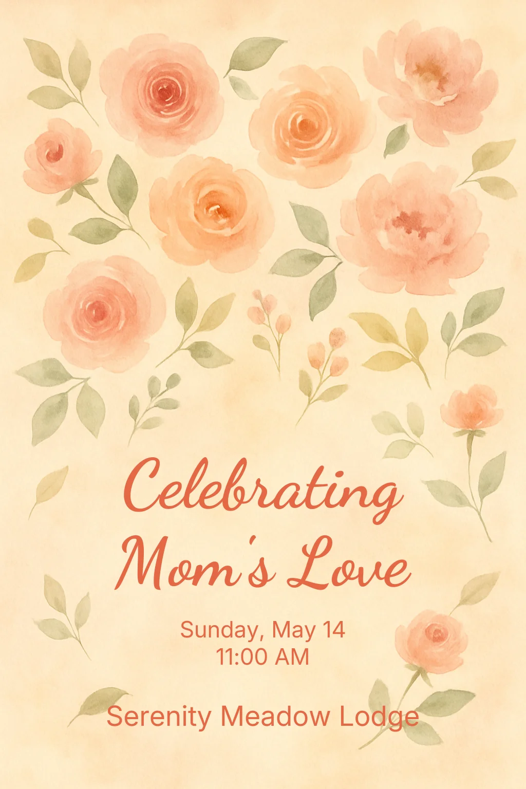 Watercolor Mother's Day