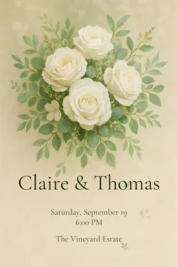 Wedding Florals Photoreal
