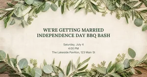 Rustic Greenery Wedding